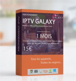 Abonnement IPTV GALAXY-1 Mois
