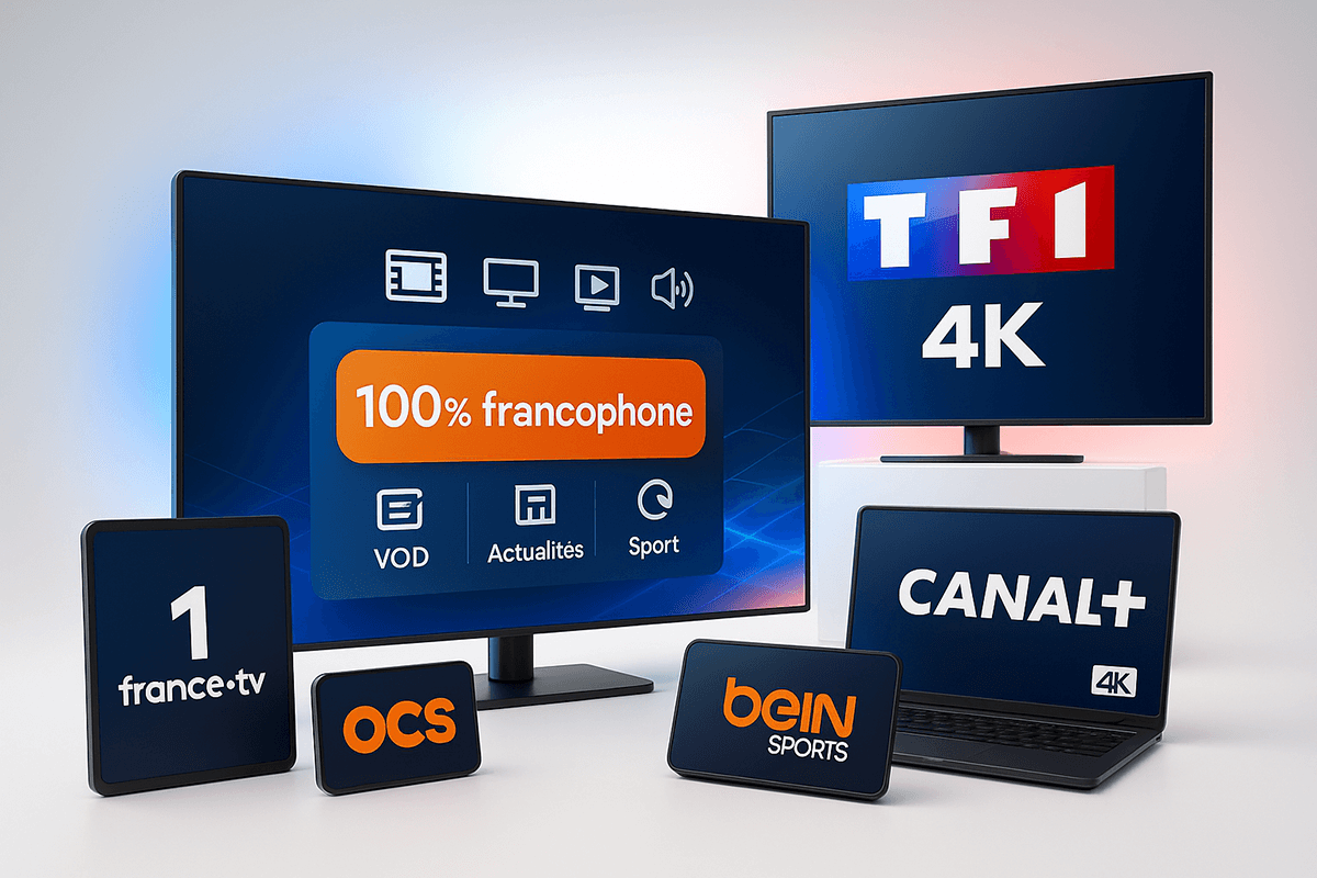 abonnement iptv - chaînes françaises