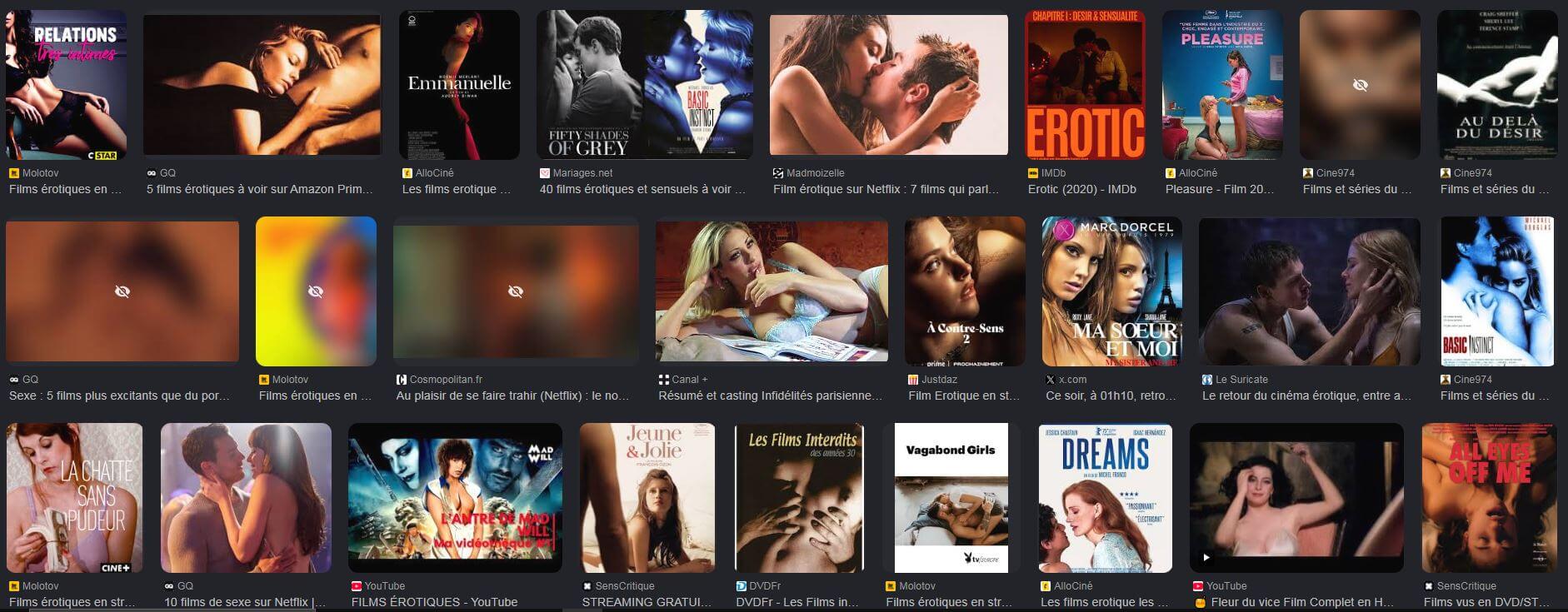 Meilleur film erortique streaming